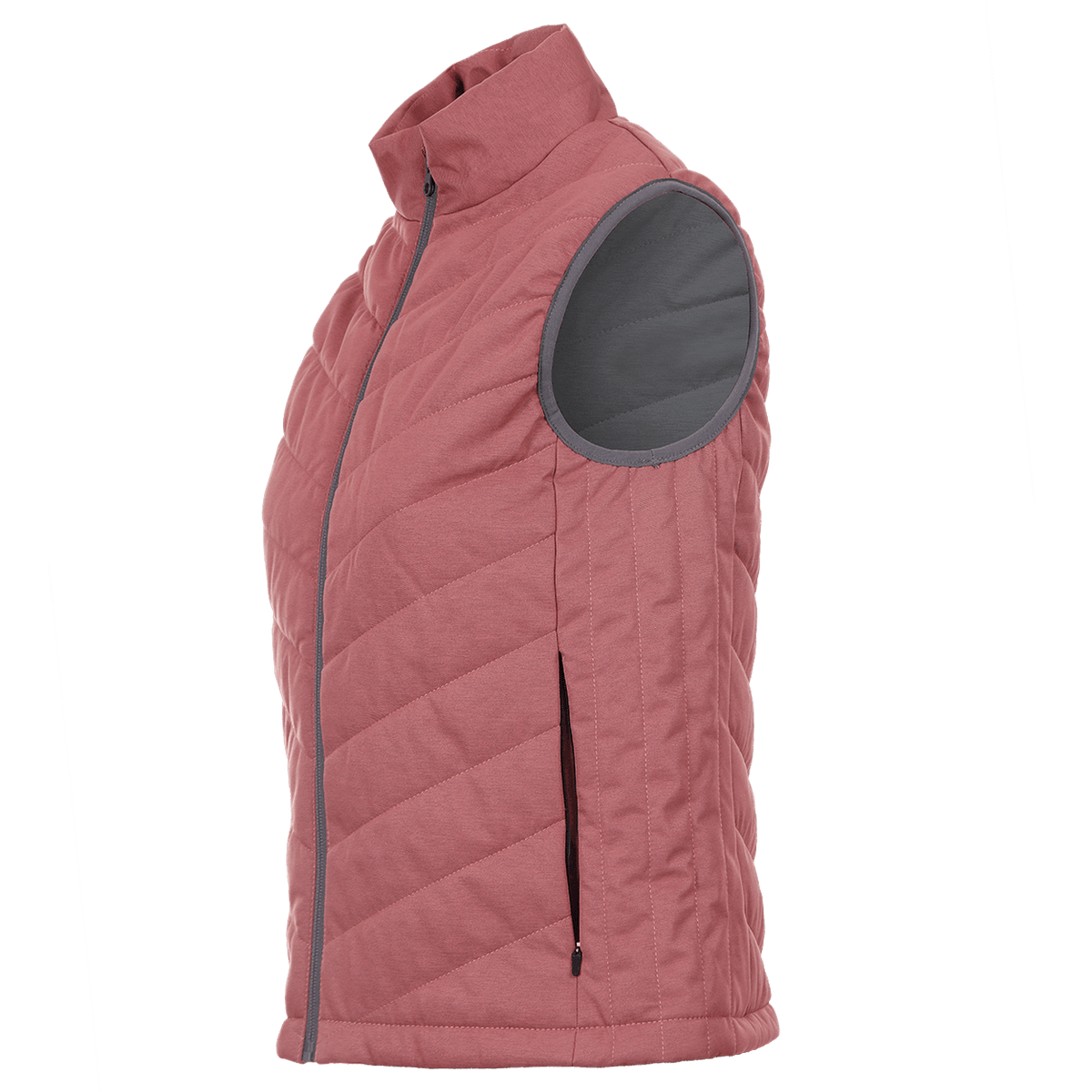 Vestă matlasată de damă STENSO MADOC EVO LADY MAUVE