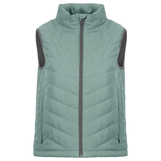Vestă matlasată de damă STENSO MADOC EVO LADY GREEN
