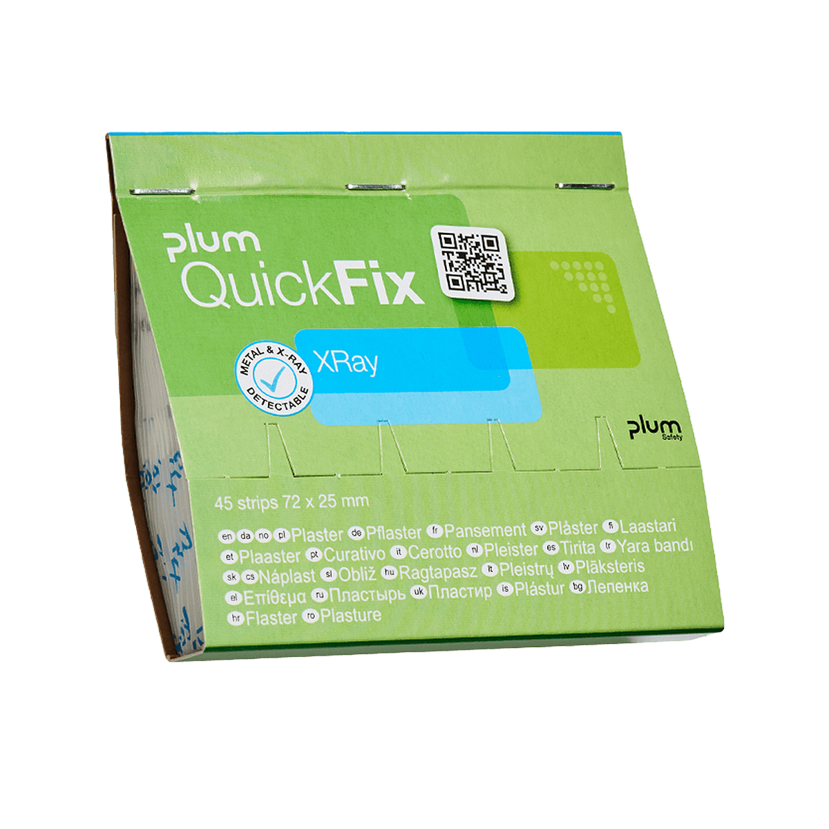 Rezervă cu plasturi detectabili cu raze X PLUM QUICKFIX
