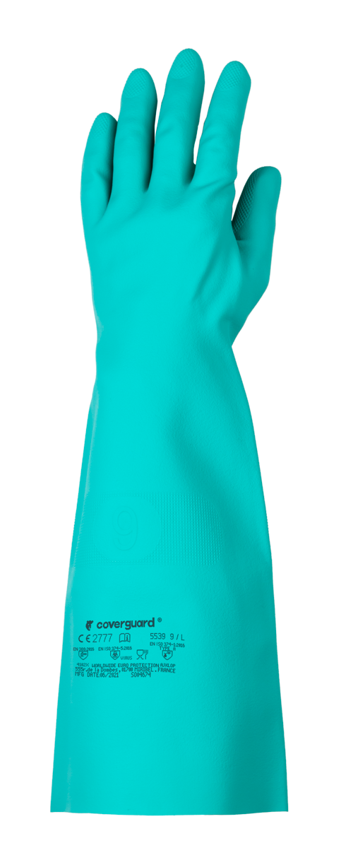 Mănuși de protecție chimică COVERGUARD EUROCHEM N5540
