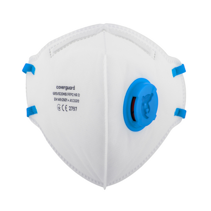 Mască de protecție COVERGUARD FFP2 NR D VERTICAL FOLDING WITH VALVE