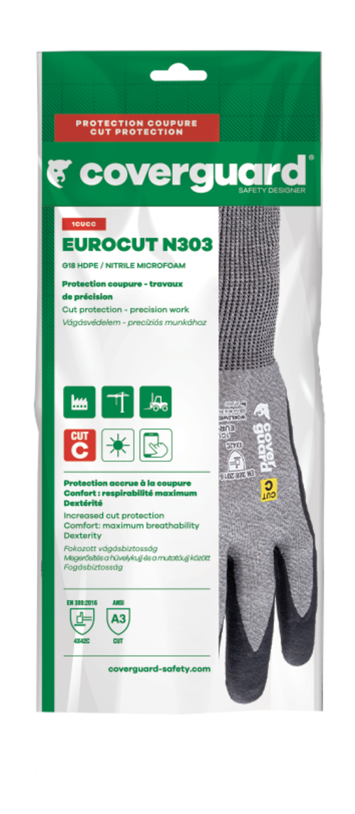 Mănuși anti-tăiere COVERGUARD EUROCUT N303