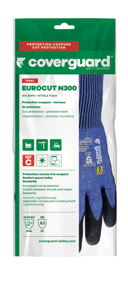 Mănuși anti-tăiere COVERGUARD EUROCUT N300