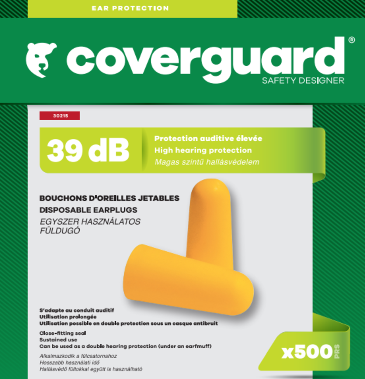 Antifoane interne COVERGUARD BIP