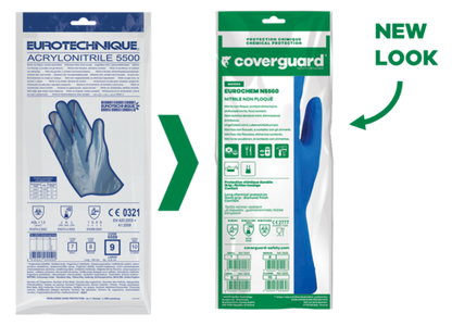 Mănuși de protecție chimică COVERGUARD EUROCHEM N5560