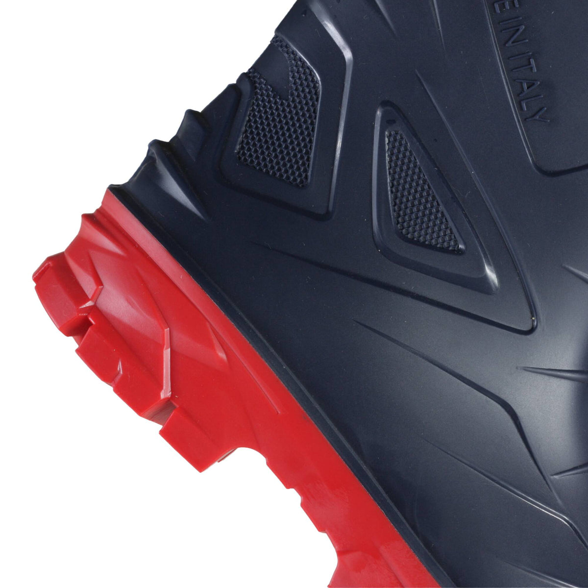 Cizme de protecție EXENA PVC Devil_24 Blue Red S5 SR