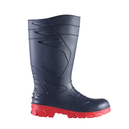 Cizme de protecție EXENA PVC Devil_24 Blue Red S5 SR