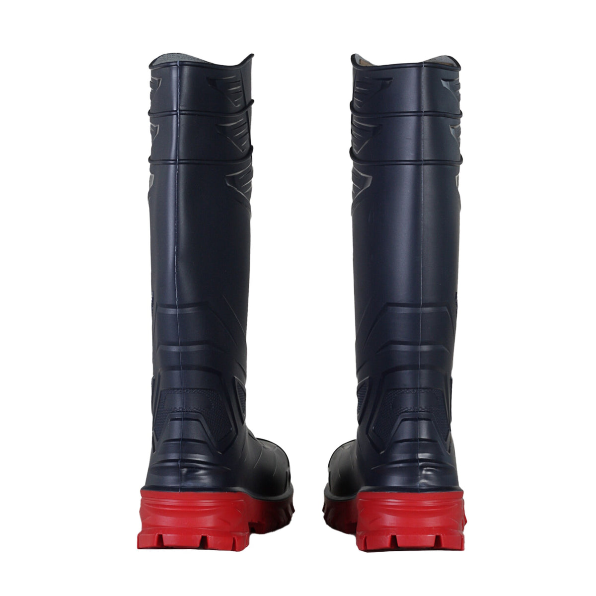 Cizme de protecție EXENA PVC Devil_24 Blue Red S5 SR
