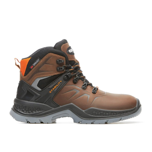 Bocanci de protecție EXENA Everest Brown S3 CI WR SRC