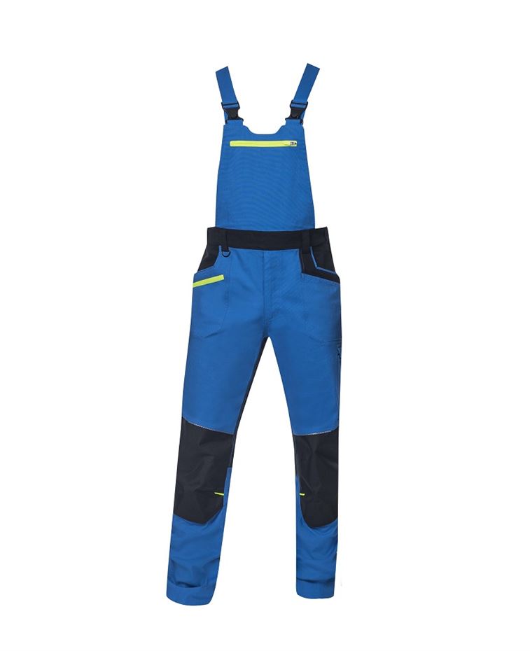 Pantaloni de lucru cu pieptar ARDON®4Xstretch® – Albastru