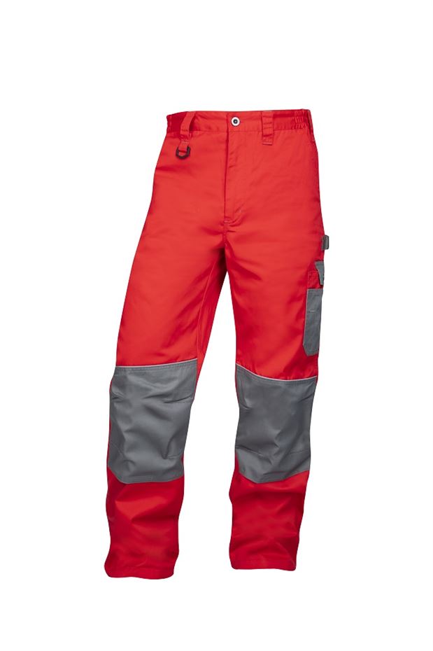 Pantaloni de lucru ARDON®2STRONG – Gri-roșu