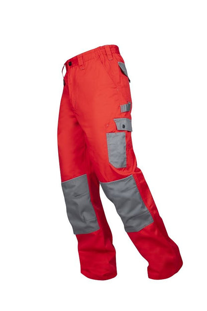 Pantaloni de lucru ARDON®2STRONG – Gri-roșu – imaginea 5
