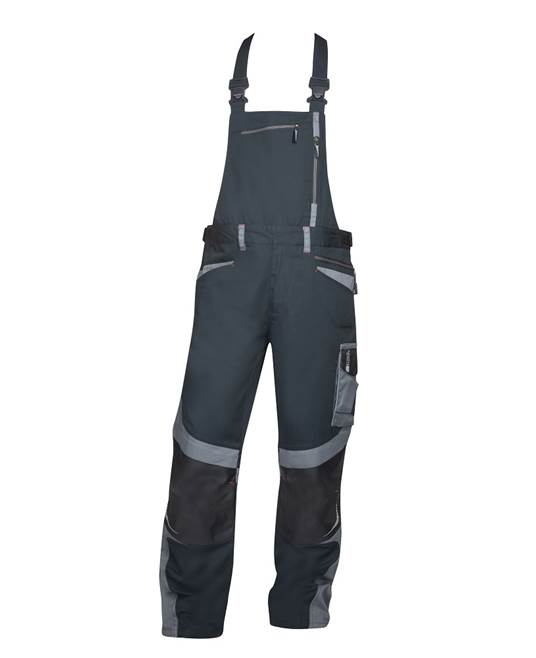Pantaloni de lucru cu pieptar ARDON®R8ED – Negru