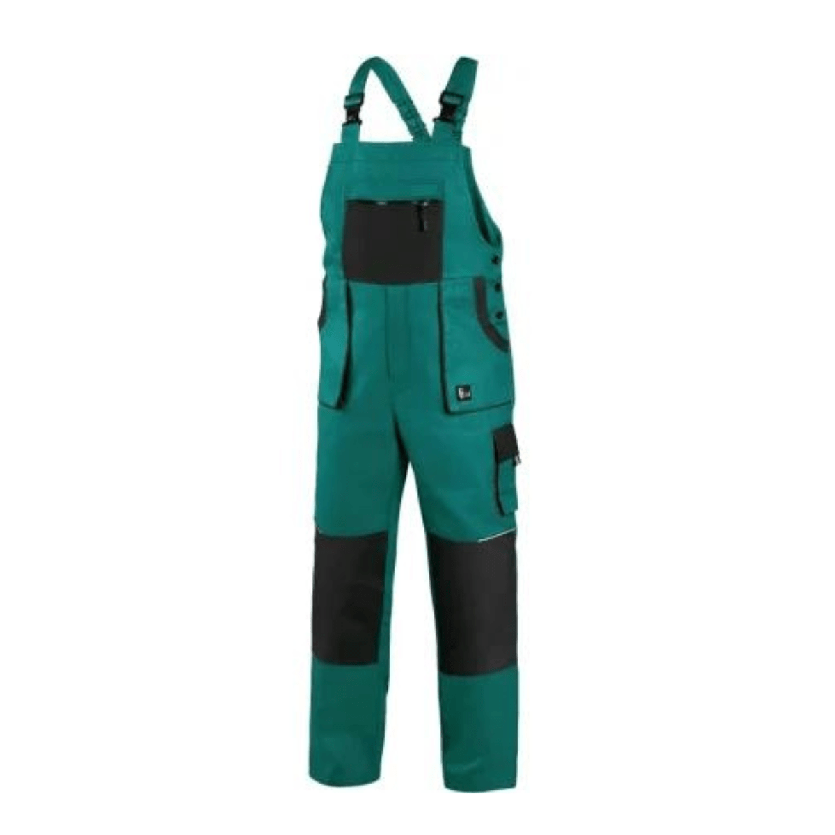 Pantaloni cu pieptar CANIS Lux Robin Verde/Negru