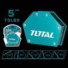 TOTAL - COLTARE MAGNETICE PENTRU SUDURA 5" 30-150