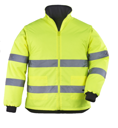 Geacă 4 în 1 reflectorizantă COVERGUARD ROADWAY 4/1