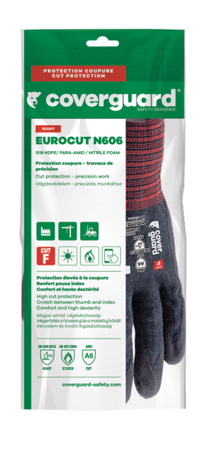 Mănuși anti-tăiere COVERGUARD EUROCUT N606