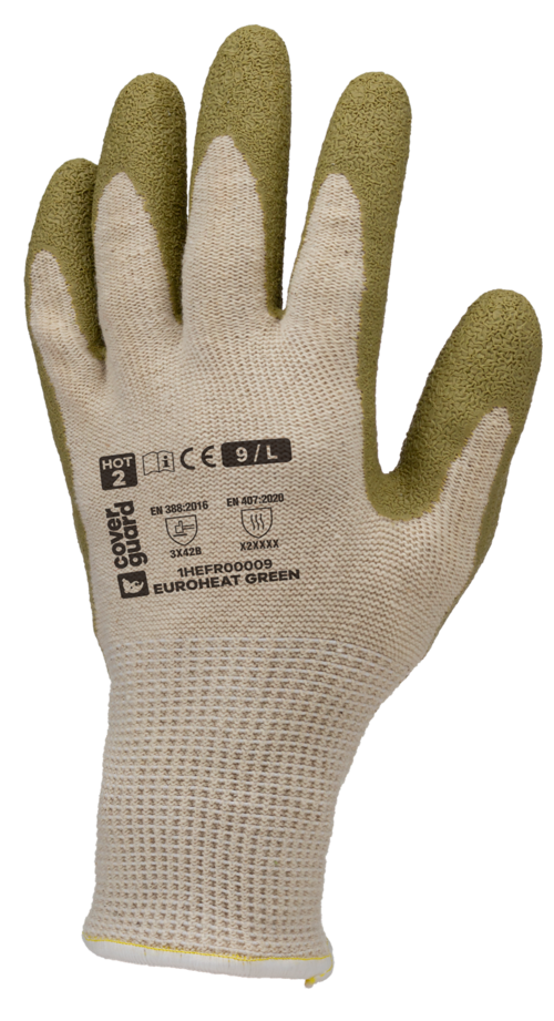 Mănuși termorezistente COVERGUARD EUROHEAT GREEN