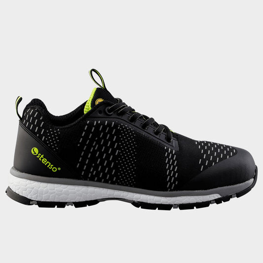 Pantofi respirabili STENSO REVOLT CROSS BLACK O1 MF ESD SR