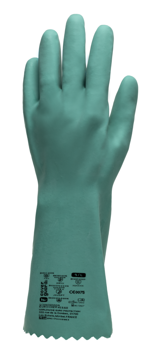 Mănuși de protecție chimică COVERGUARD EUROCHEM NI550