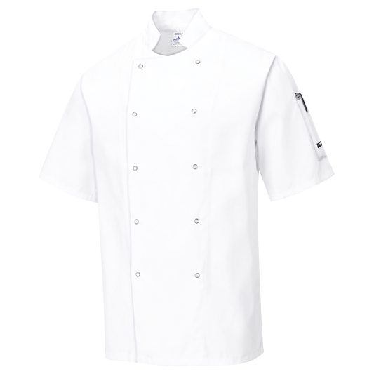Tunică pentru bucătar PORTWEST CHEFS C733 ALB
