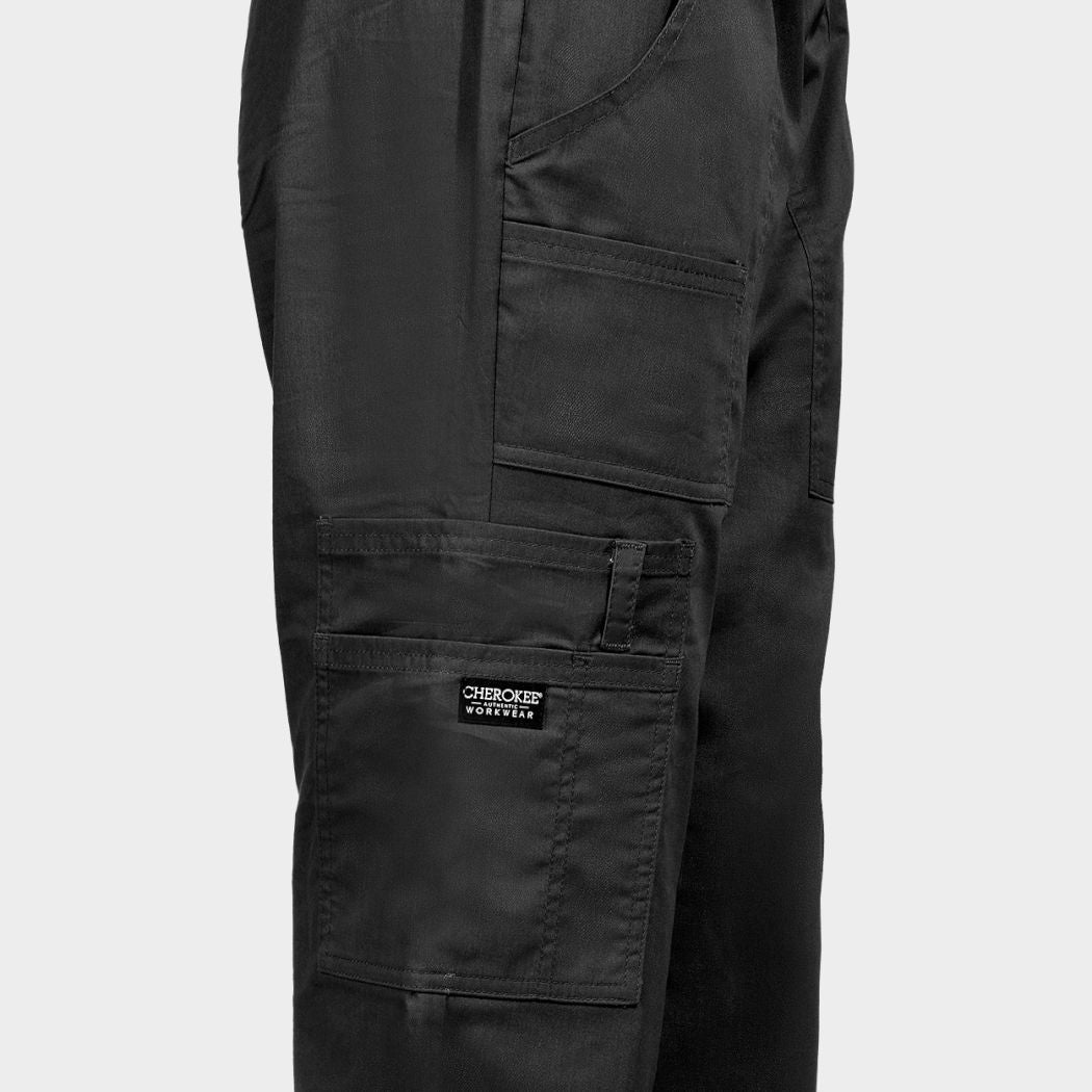 CHEROKEE MR CARGO NEGRU WWE4005 Pantaloni medicali