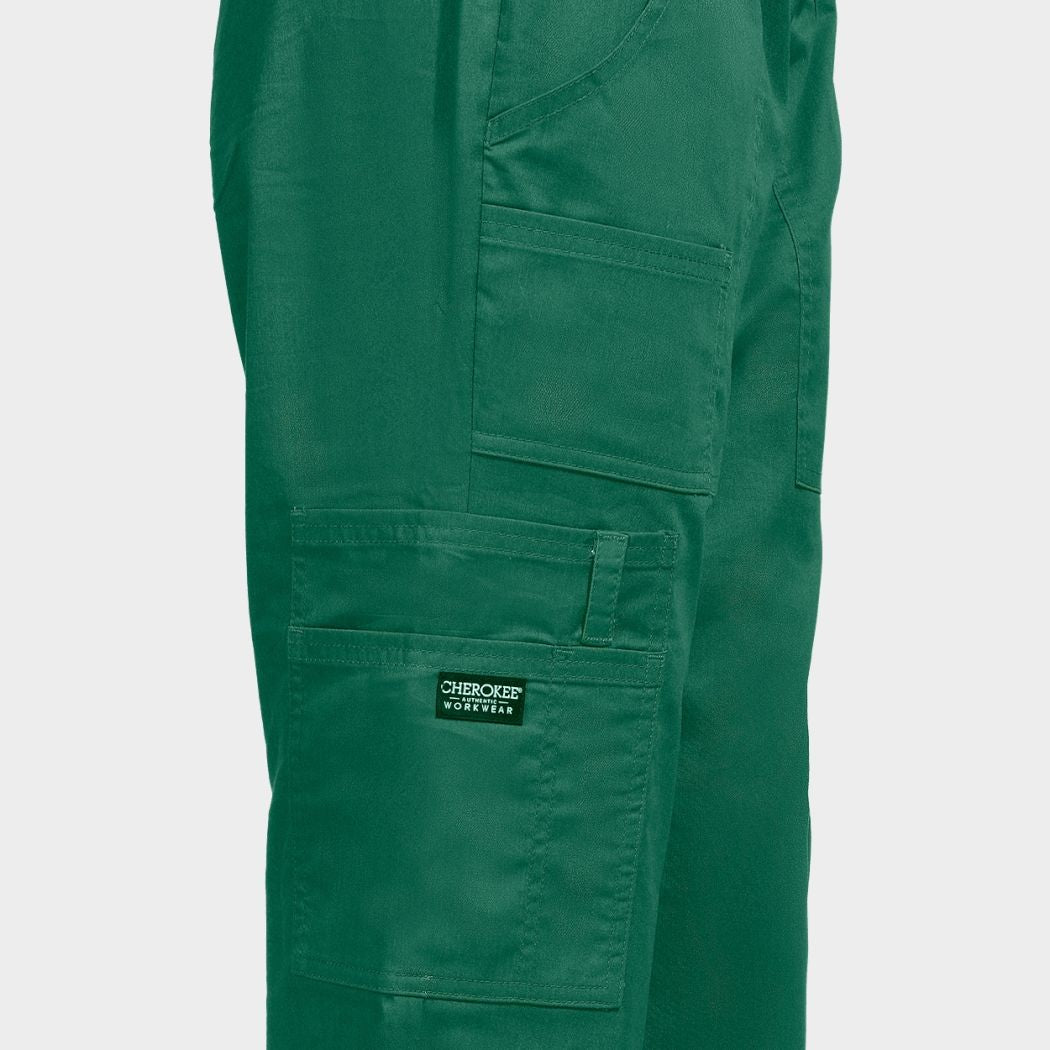 CHEROKEE MR CARGO VERDE WWE4005 Pantaloni medicali