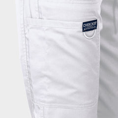 CHEROKEE MR TAPERED ALB WWE105 Pantaloni medicali de damă