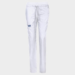 CHEROKEE MR TAPERED ALB WWE105 Pantaloni medicali de damă