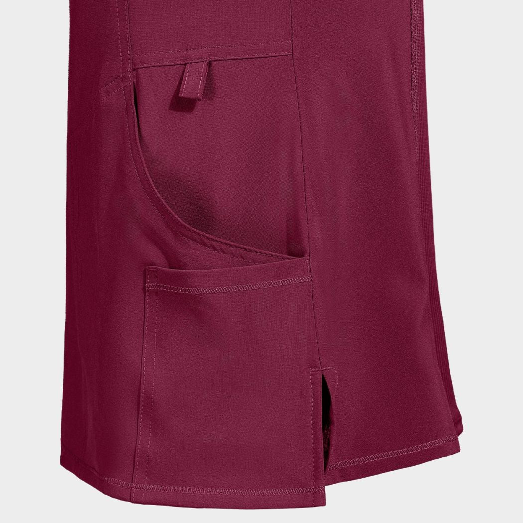 CHEROKEE WRAP VIȘINIU CKE2625A Tunică medicală pentru femei