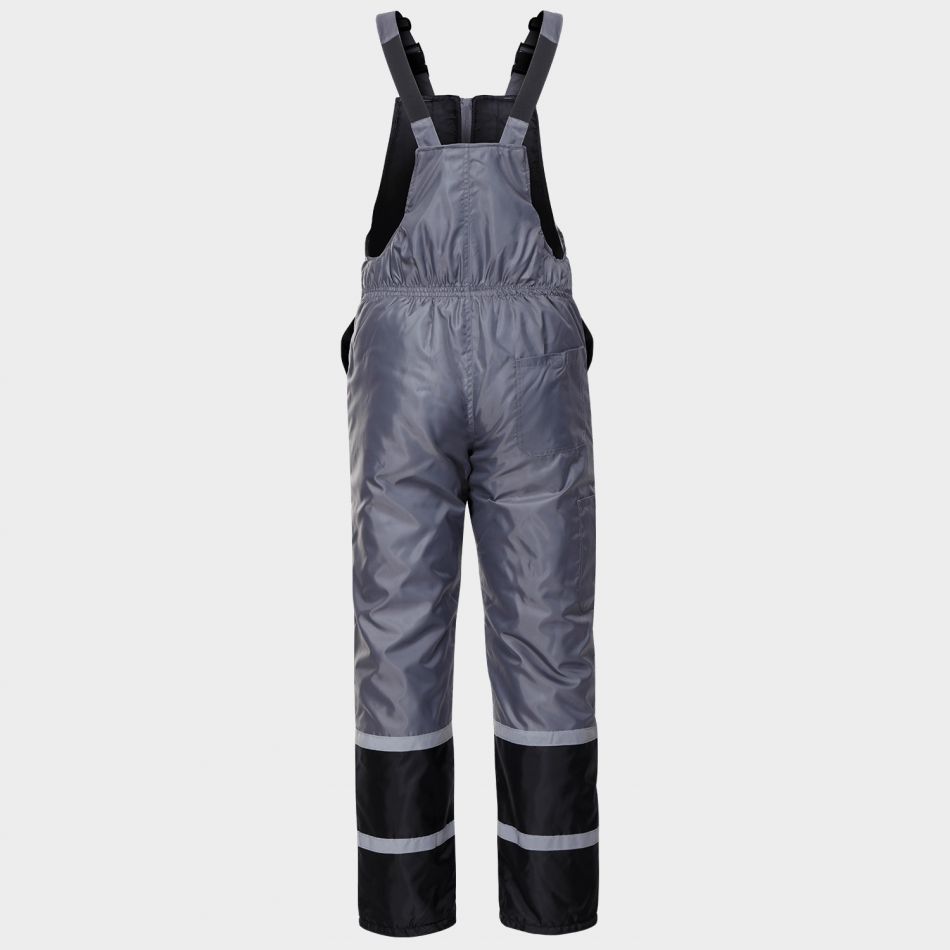 Costum de lucru impermeabil pentru iarnă, geacă + salopetă, Collins Grey
