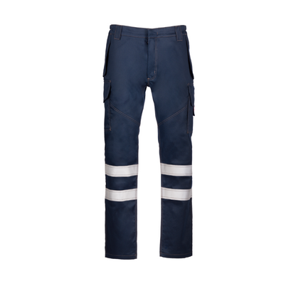 Pantaloni talie PAYPER multinormă 280 gr/m2 Defence Reflex Bleumarin