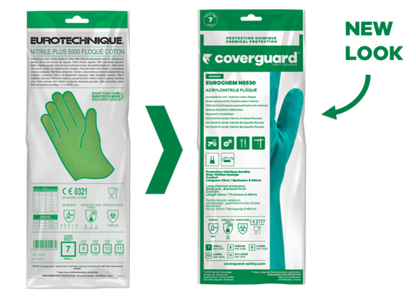 Mănuși de protecție chimică COVERGUARD EUROCHEM N5530