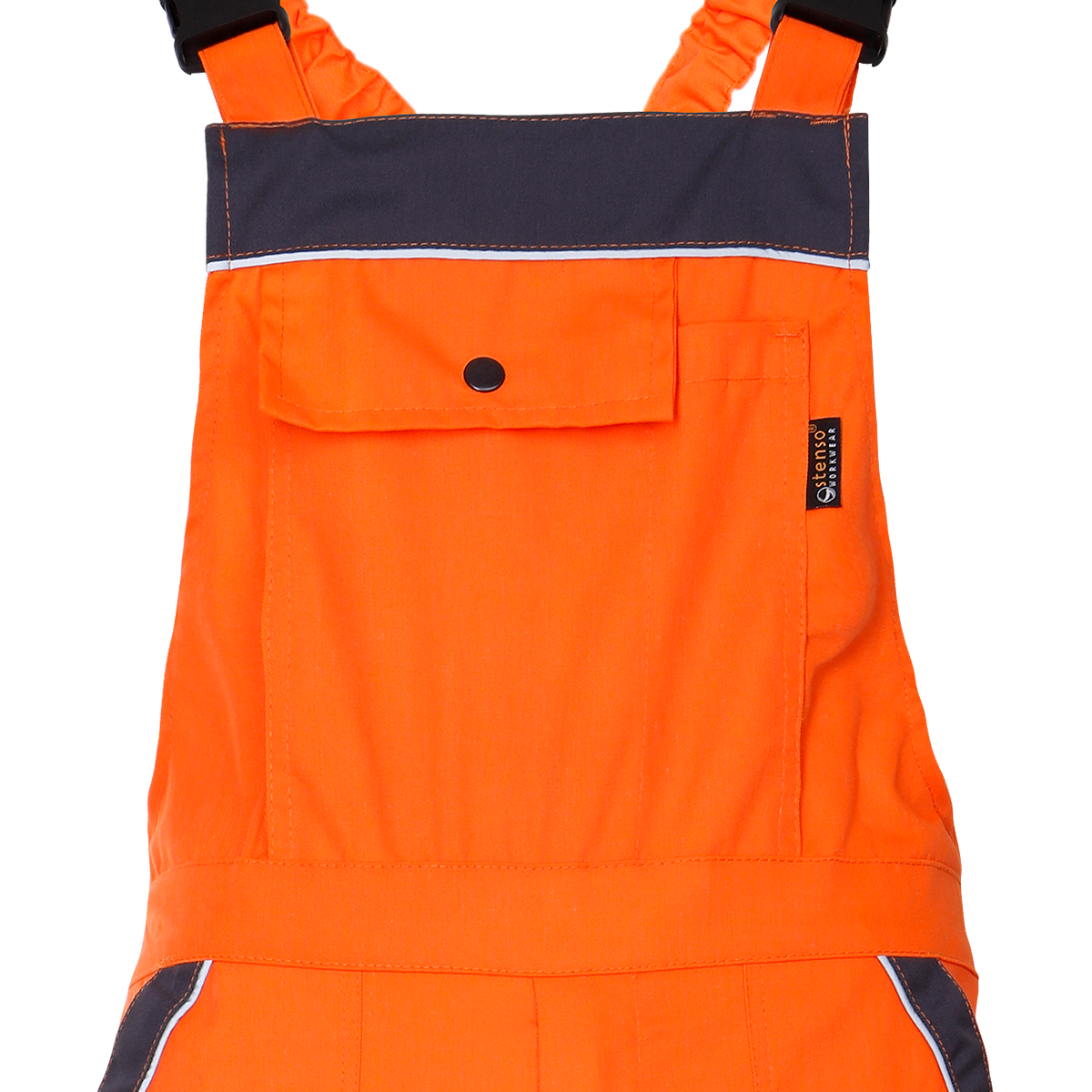 Salopetă de lucru STENSO COLLINS SUMMER HV PORTOCALIU