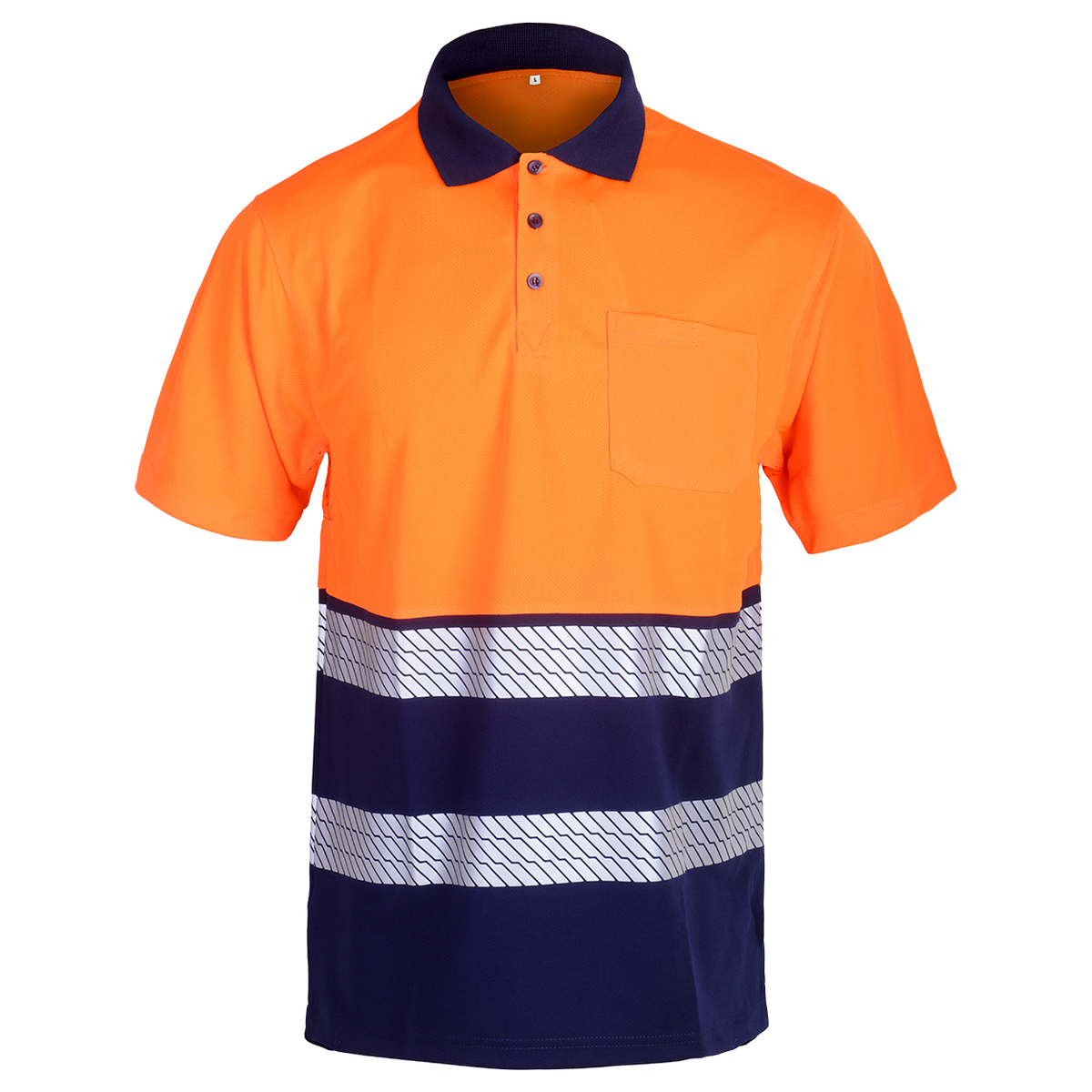 Polo tricou reflectorizant STENSO GLOW HV