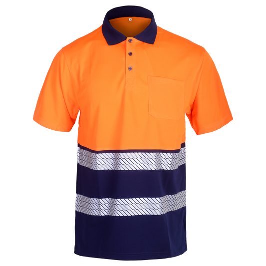 Polo tricou reflectorizant STENSO GLOW HV