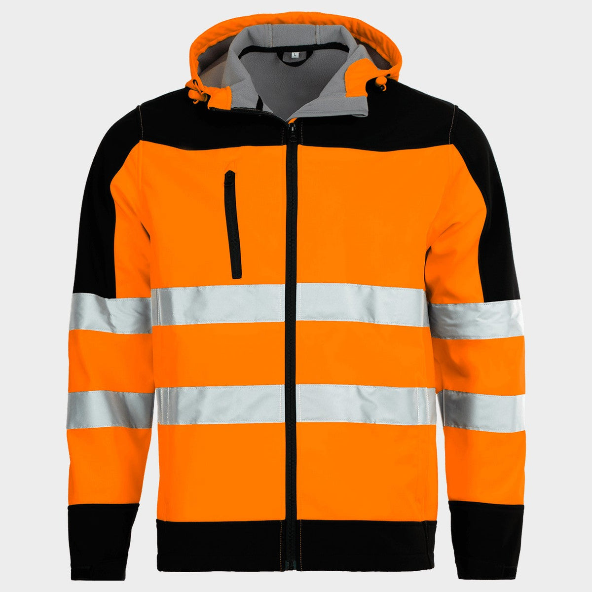 Jachetă softshell reflectorizantă STENSO NOBEL 2.0 PORTOCALIU
