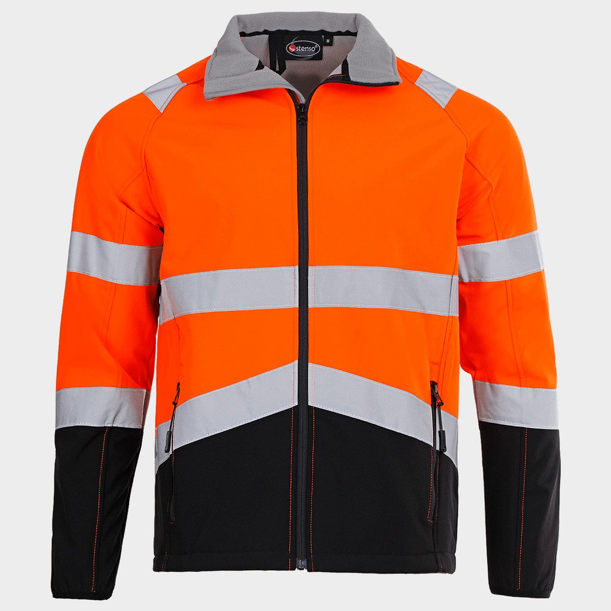Jachetă reflectorizantă softshell STENSO NOBEL PORTOCALIU