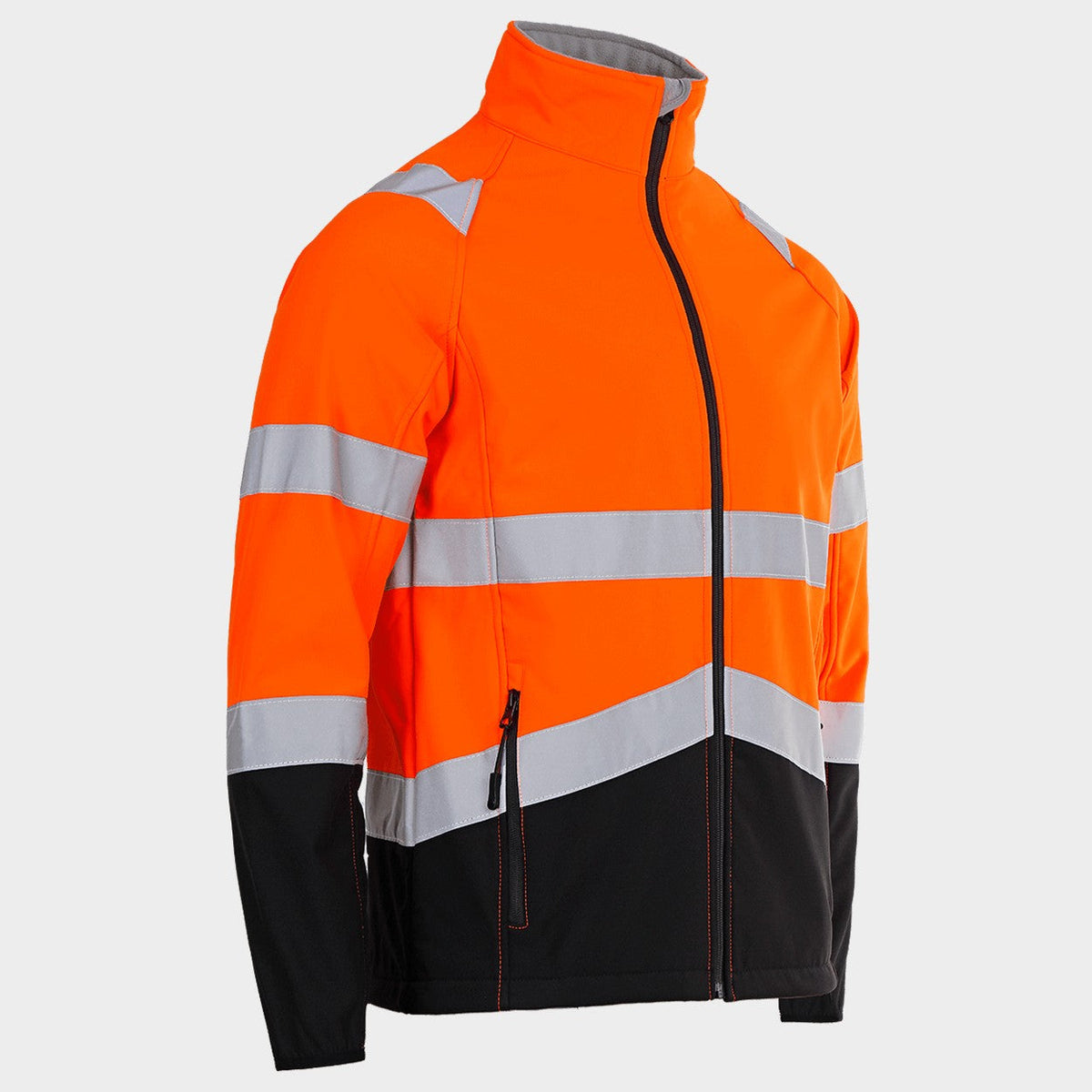 Jachetă reflectorizantă softshell STENSO NOBEL PORTOCALIU
