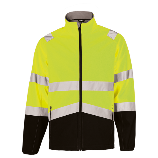 Jachetă reflectorizantă softshell STENSO NOBEL GALBEN