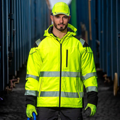 Jachetă softshell Signal STENSO PRISMA HV GALBEN