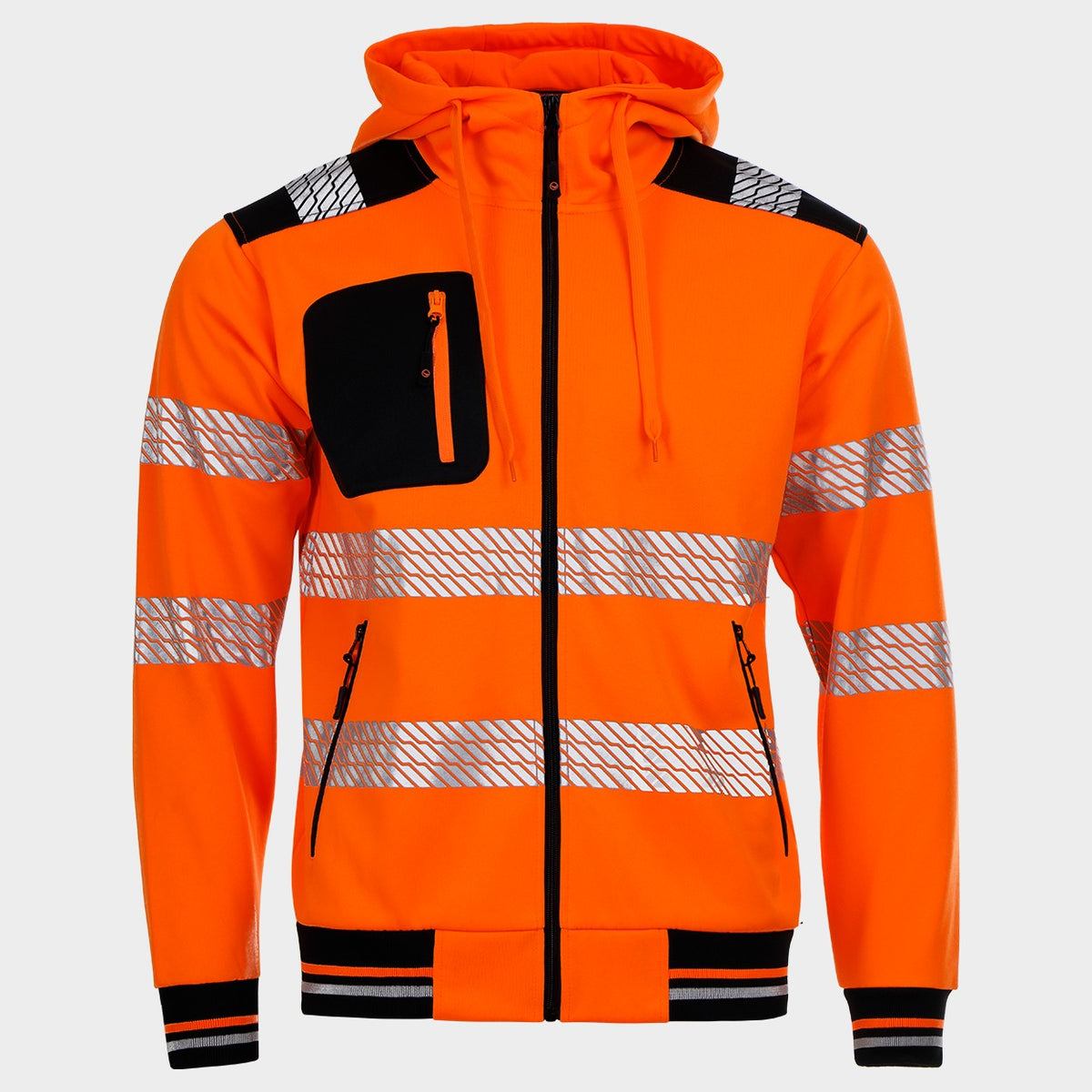 Hanorac reflectorizant STENSO PRISMA HV 2.0 ORANGE