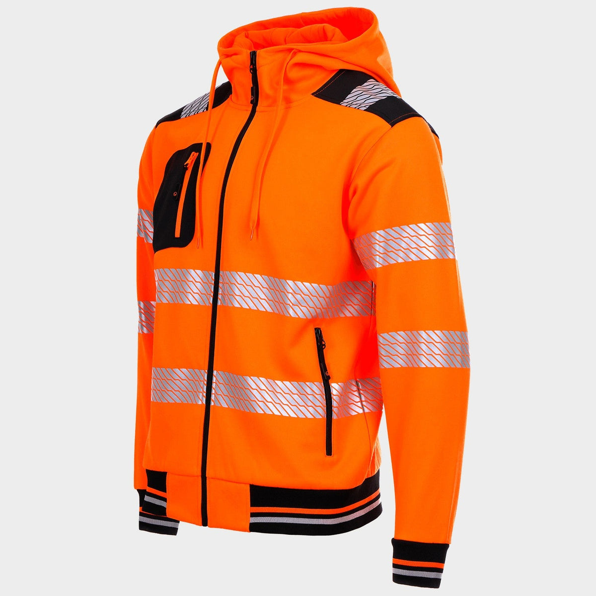 Hanorac reflectorizant STENSO PRISMA HV 2.0 ORANGE