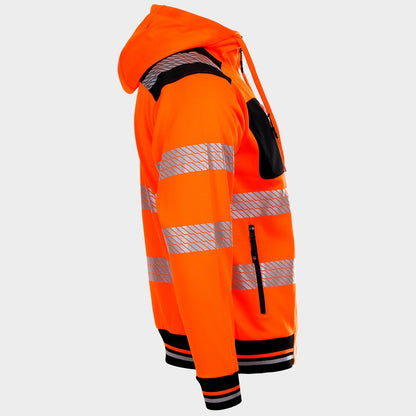 Hanorac reflectorizant STENSO PRISMA HV 2.0 ORANGE