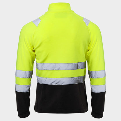 Hanorac reflectorizant STENSO PRISMA HV YELLOW FLEECE