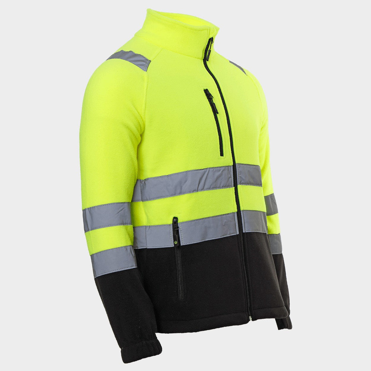 Hanorac reflectorizant STENSO PRISMA HV YELLOW FLEECE
