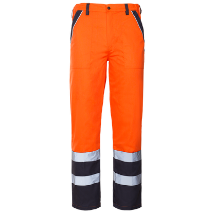 Pantaloni de lucru STENSO COLLINS SUMMER HV PORTOCALIU