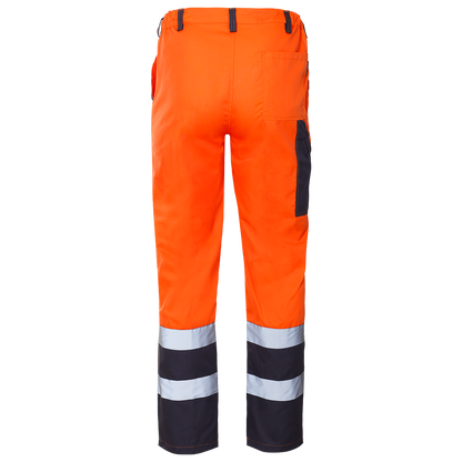 Pantaloni de lucru STENSO COLLINS SUMMER HV PORTOCALIU