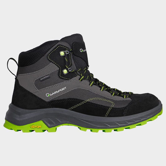 Încălțăminte de drumeție STENSO GARSPORT AVERAU MID BLACK/LIME