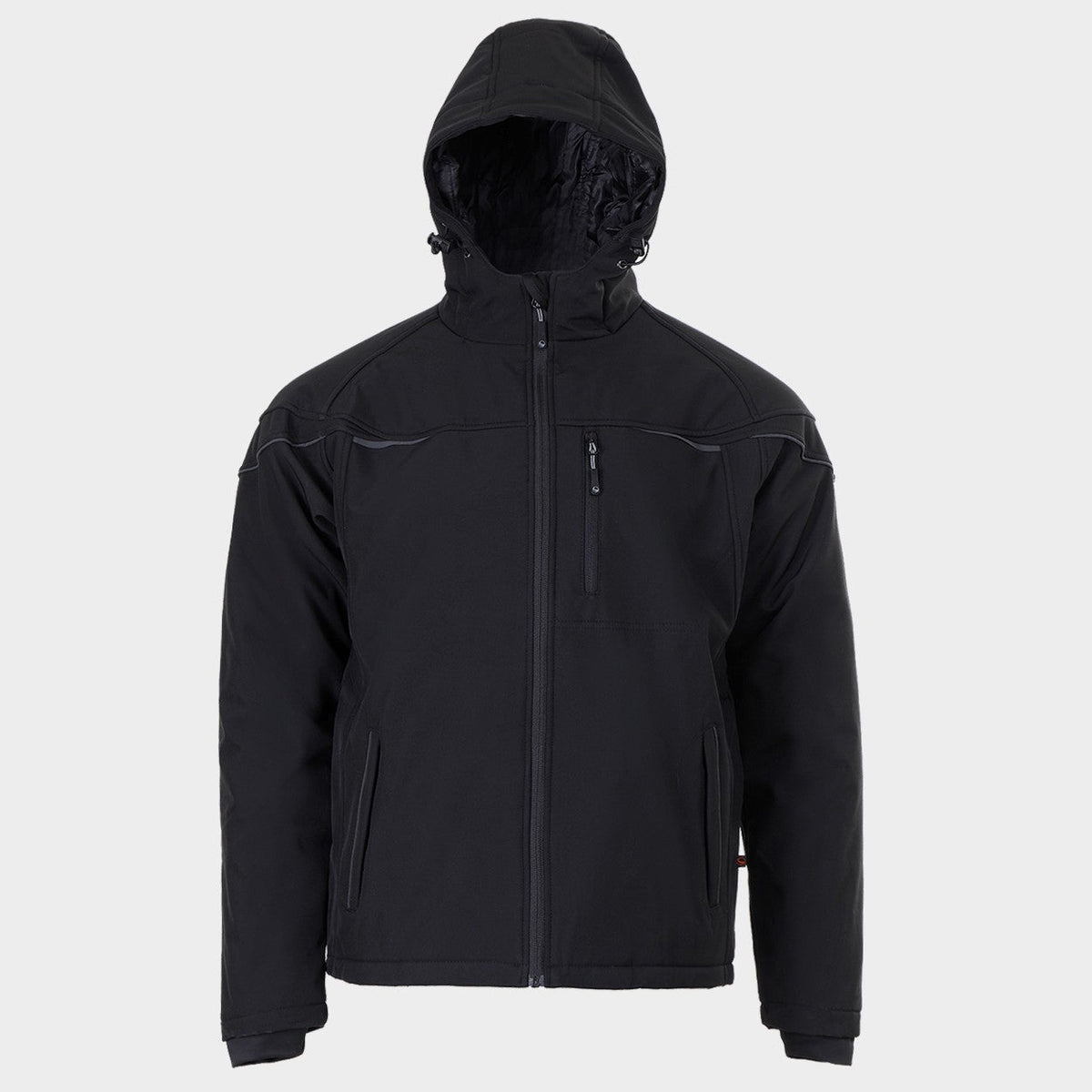 Jachetă STENSO PRISMA SOFTSHELL WINTER NEGRU